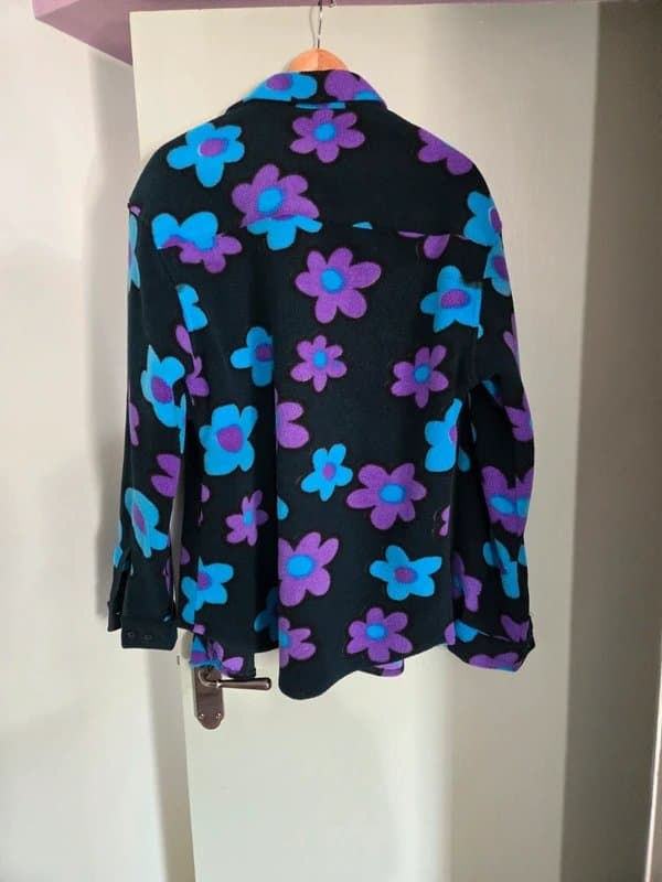 ASOS Design Funky fleece shirt