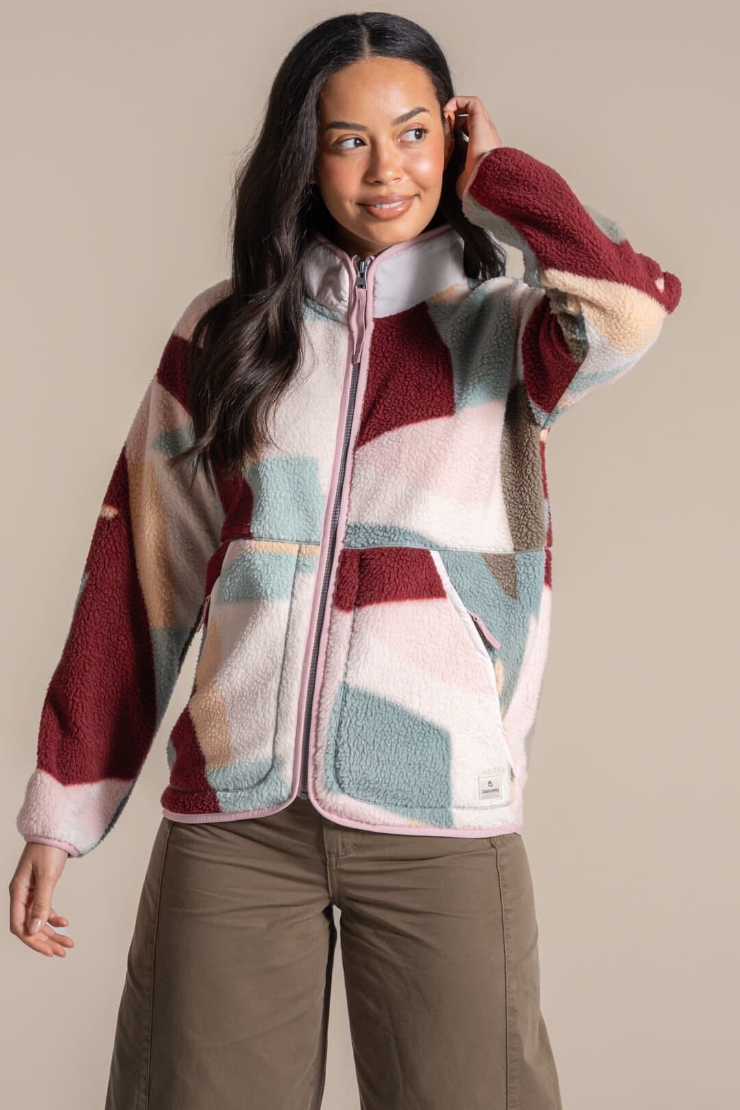 Craghoppers Craghoppers Women's Dante Jacket Borg Fleece in Pale Green