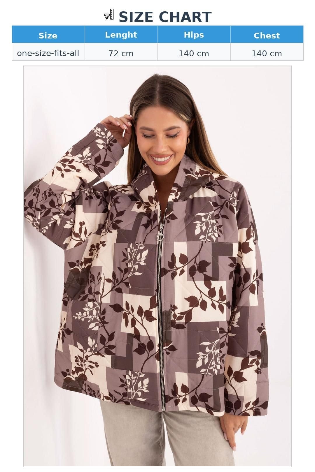 Love Lace Love Lace Women's Colorful Hooded Quilted Jacket for All Seasons in Mauve - 4