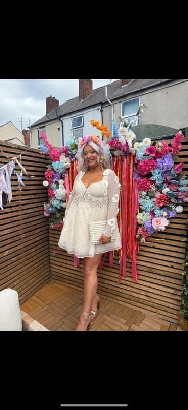 ASOS ASOS pearl embellished dress