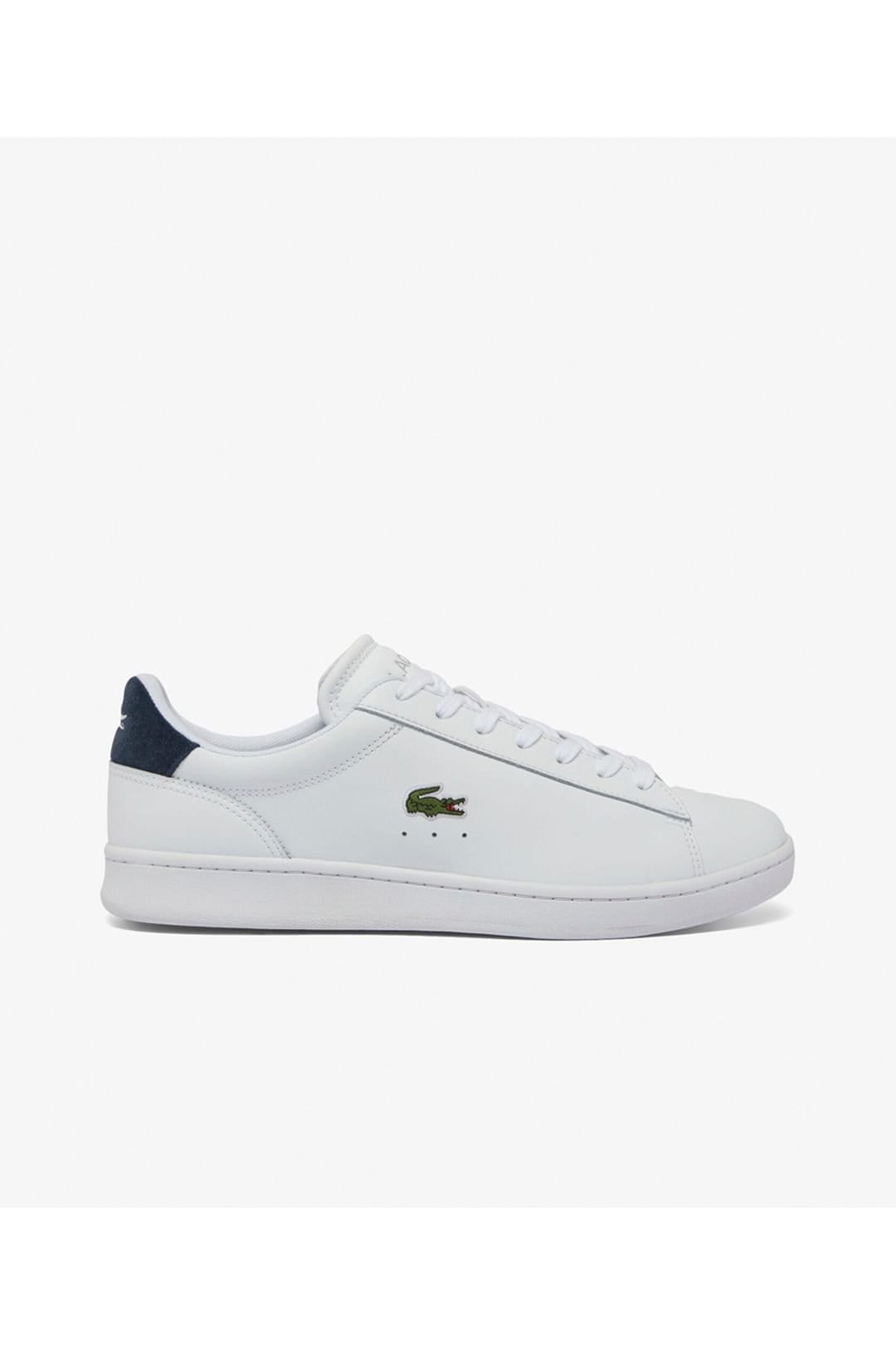 Lacoste Lacoste Men's Carnaby Set 224 Trainers White/Navy in White - 1