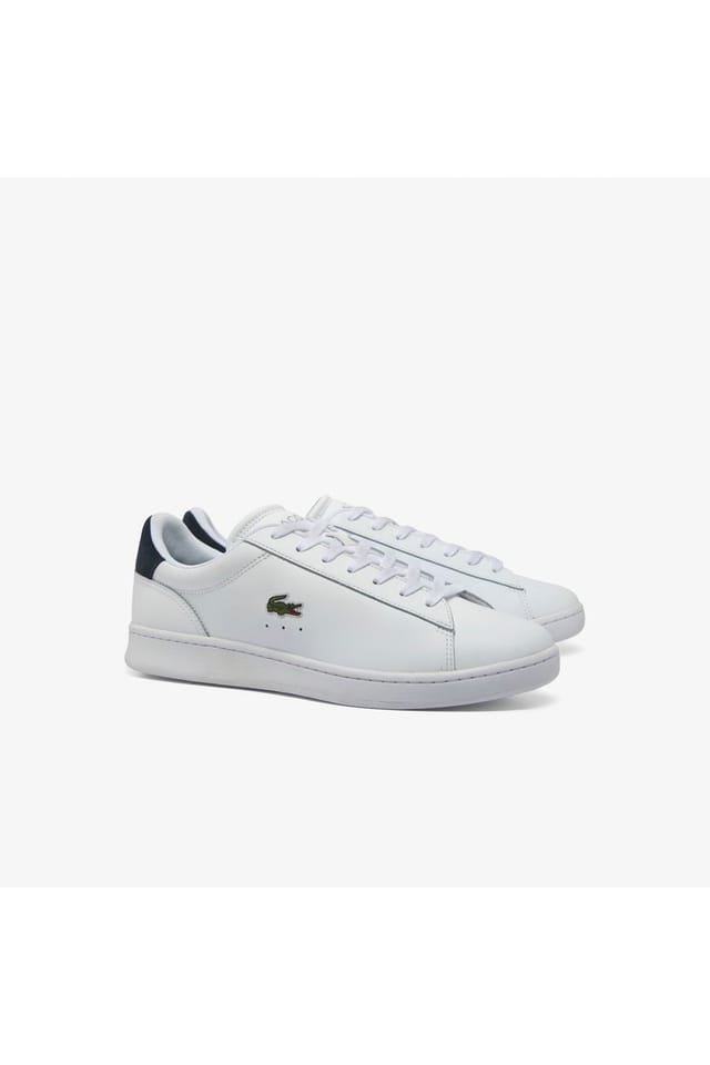 Lacoste Lacoste Men's Carnaby Set 224 Trainers White/Navy in White - 2