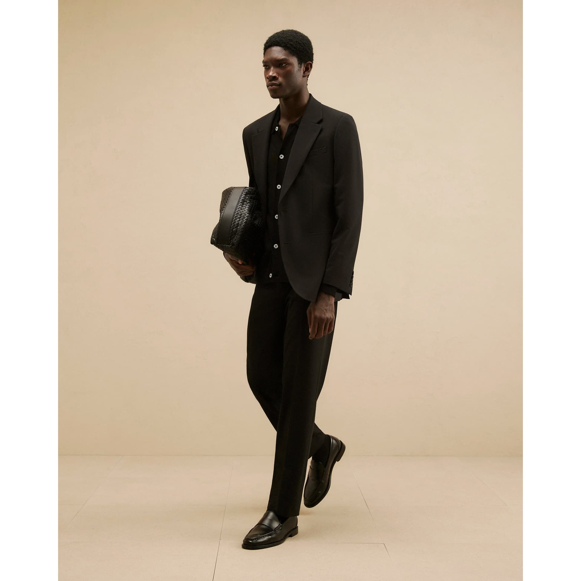 River Island Mens River Island Black Regular Fit Suit Jacket