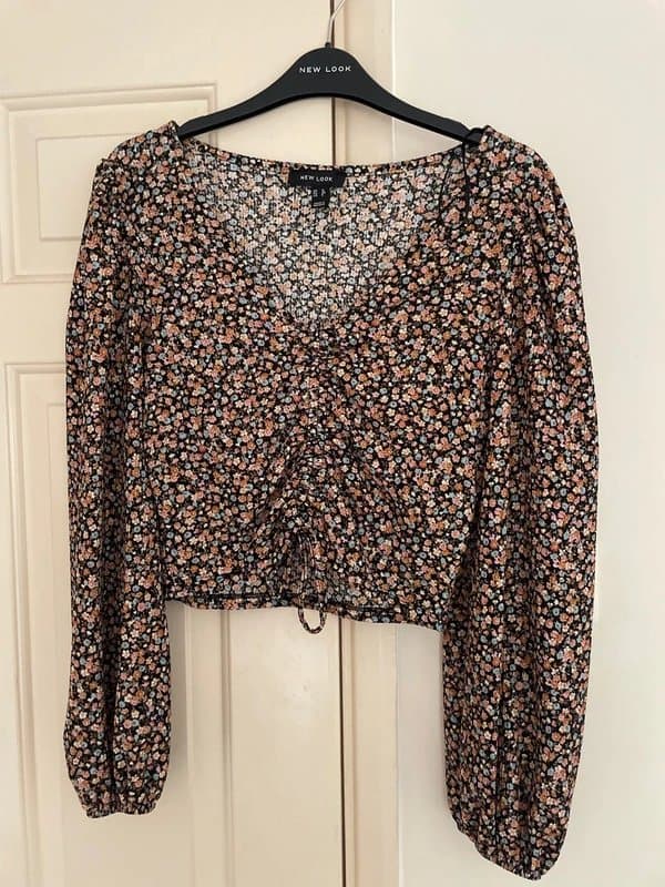 New Look New Look flower crop top