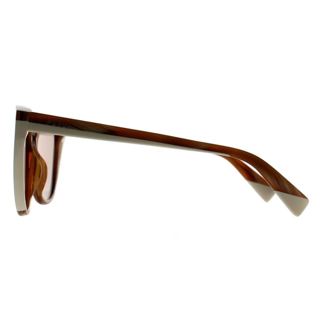 Furla Furla Women's Cat Eye Honey Brown White Horn Brown SFU783 - 3
