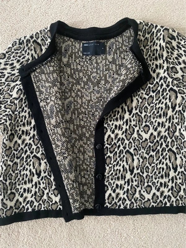ASOS ASOS leopard print cardigan - 1