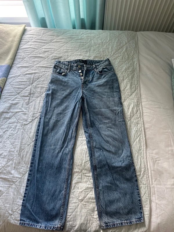 ASOS Design Mid/ low waisted baggy jeans - 1