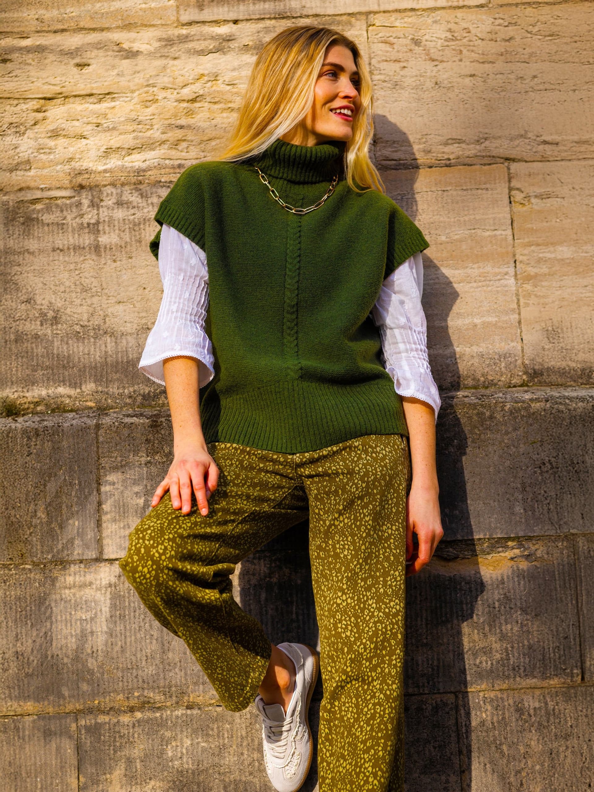 Brakeburn Brakeburn Women's Khaki Mariner Tank Top