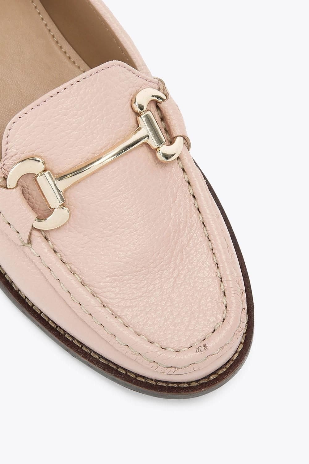 Carvela Carvela Women's 'Snap' Leather Flats in Pink - 4