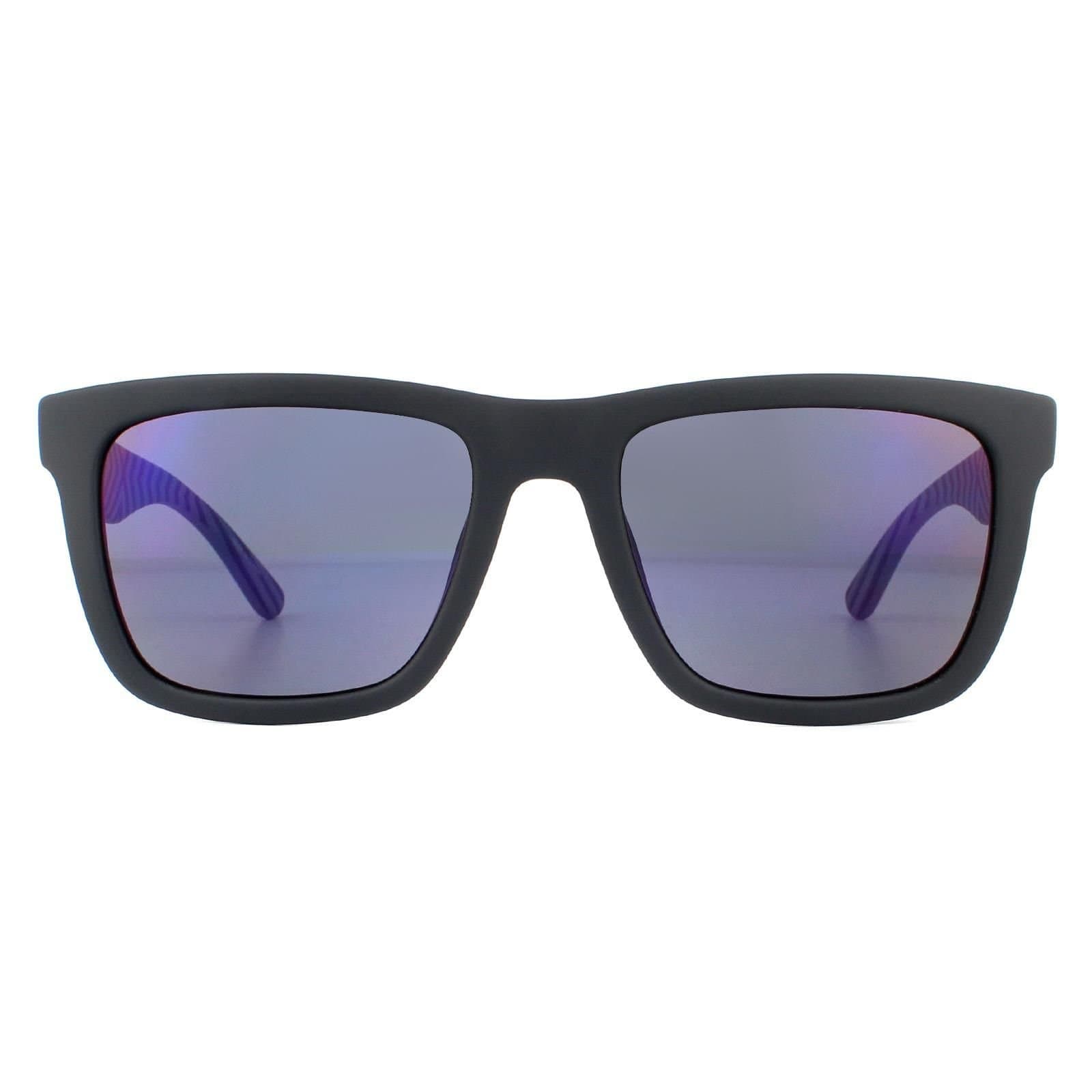 Lacoste Lacoste Men's Rectangle Matte Blue Navy Blue Sunglasses