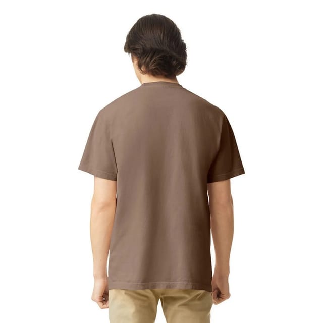 Comfort Colors Comfort Colors Men's Heavyweight T-Shirt in Dark Brown - 2