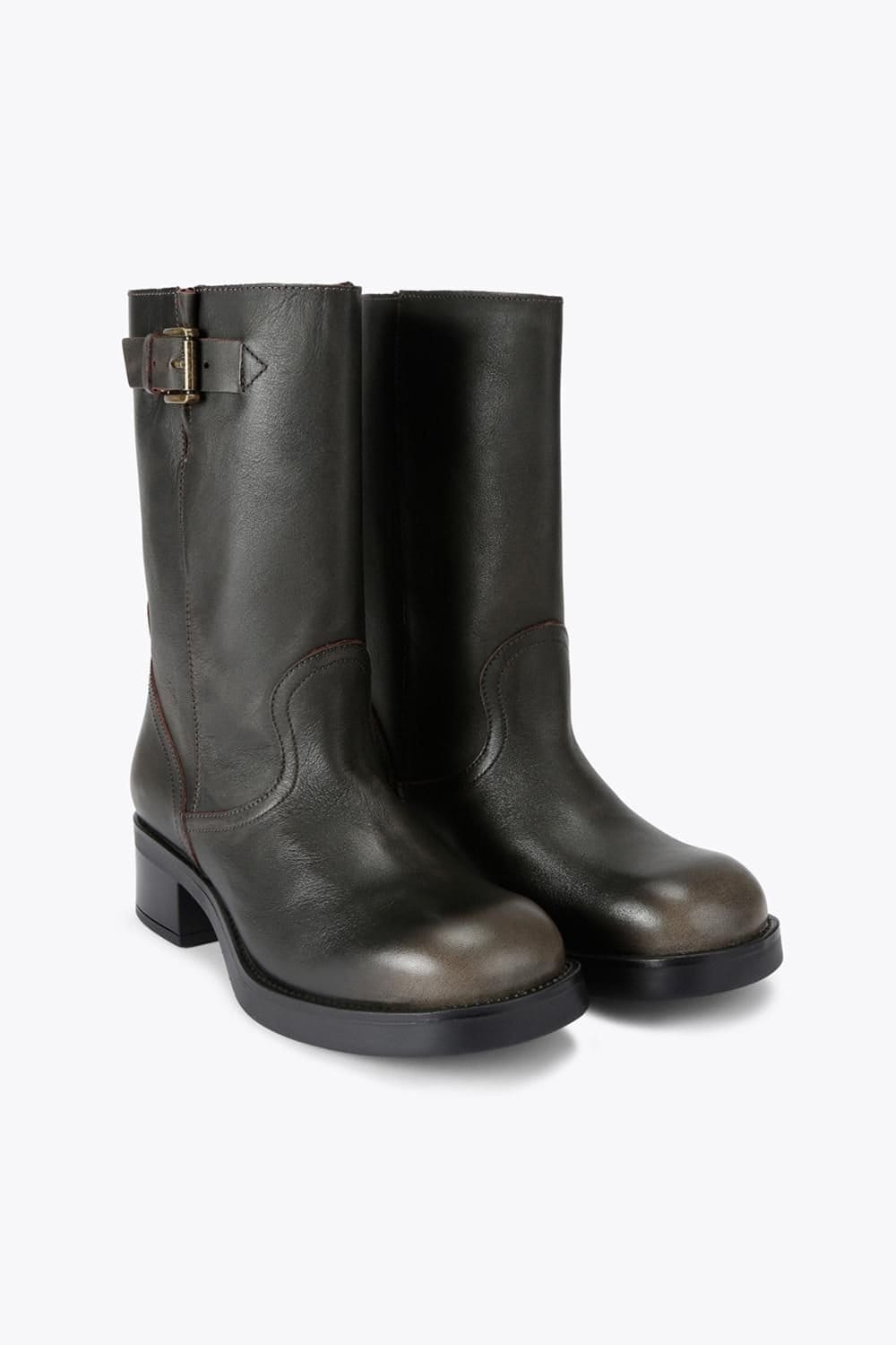 KG Kurt Geiger KG Kurt Geiger Women's 'Trident' Leather Boots in Brown - 4