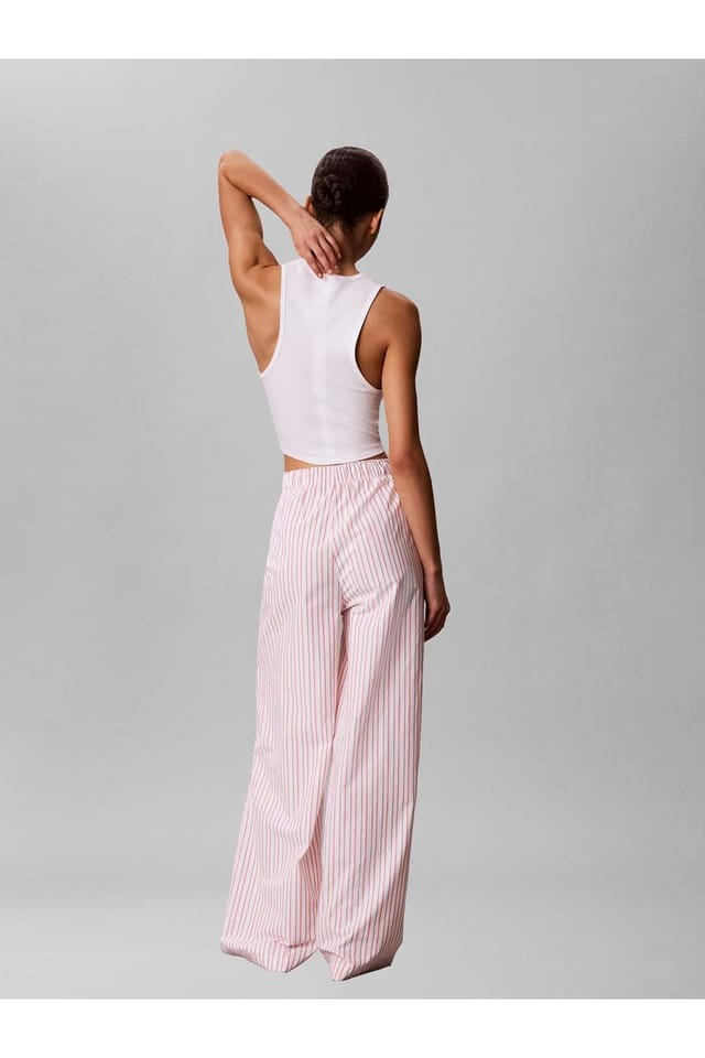Calvin Klein Calvin Klein Men's Covered Wb Poplin Pant" Aurora Stripe Peach Bliss - 3