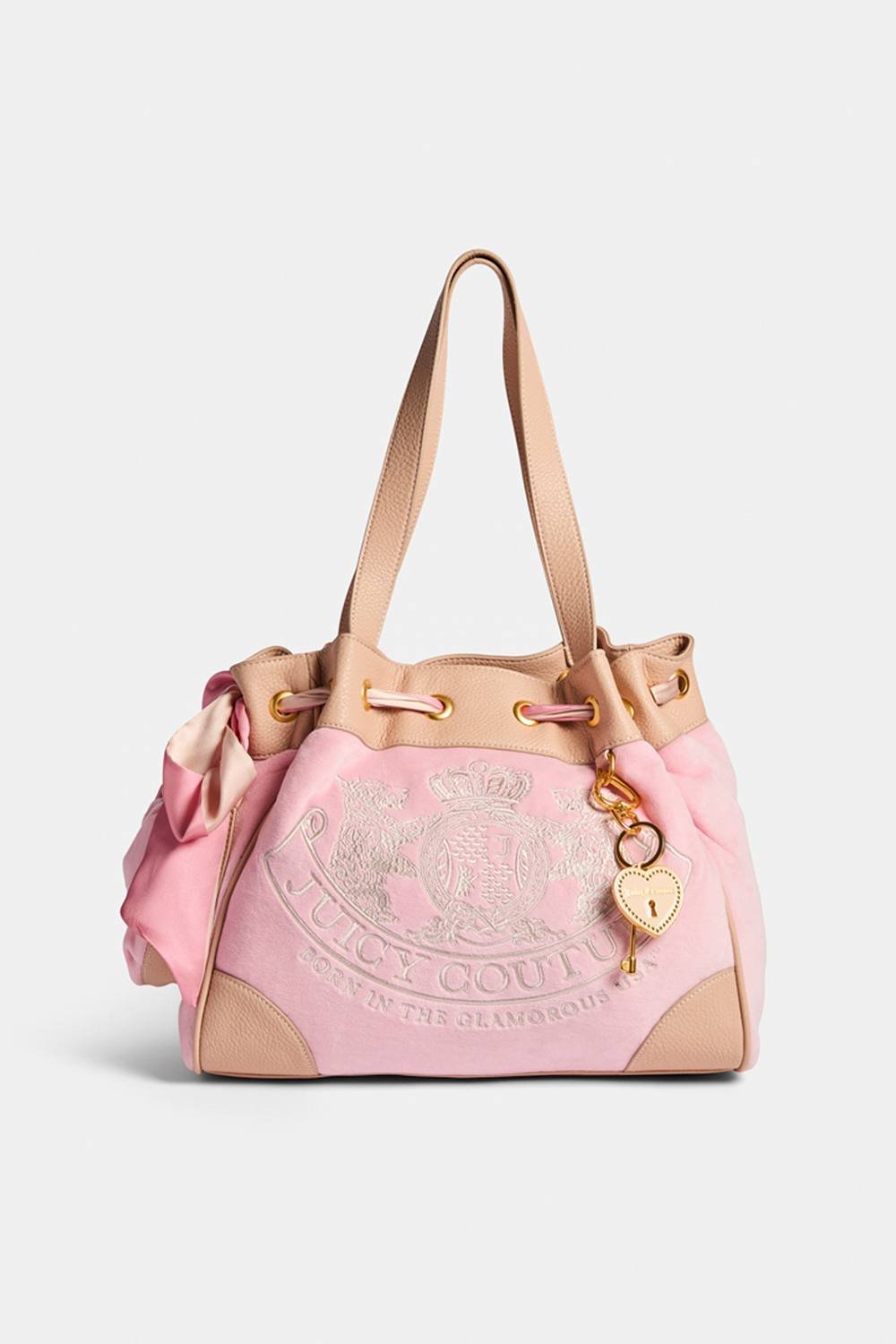 Juicy Couture Juicy Couture Women's Daydreamer L. Duoble Hand Cotton/ PU Juicy Pink - 2