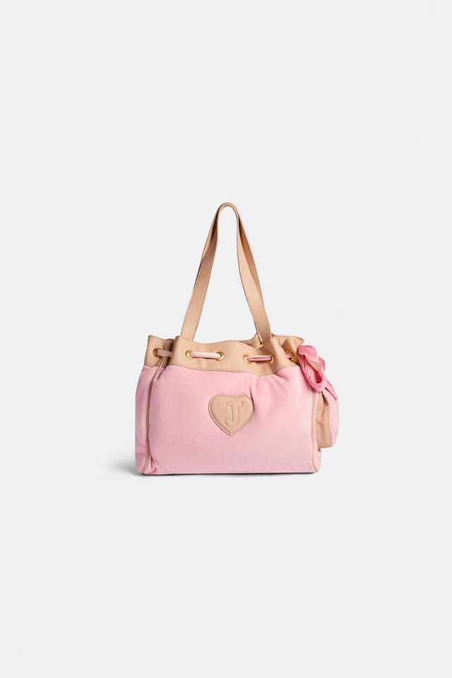 Juicy Couture Juicy Couture Women's Daydreamer L. Duoble Hand Cotton/ PU Juicy Pink - 3
