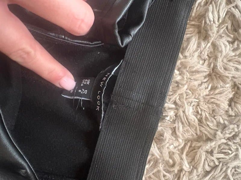 New Look Leather leggings