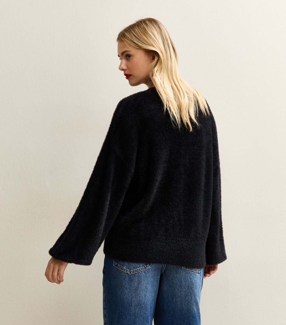 Sunshine Soul Women's Black Candy Cane Embroidered Cardigan Sunshine Soul New Look - 4