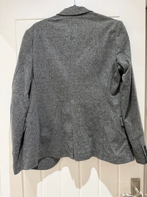 New Look Grey Wool Blend Suit Jacket