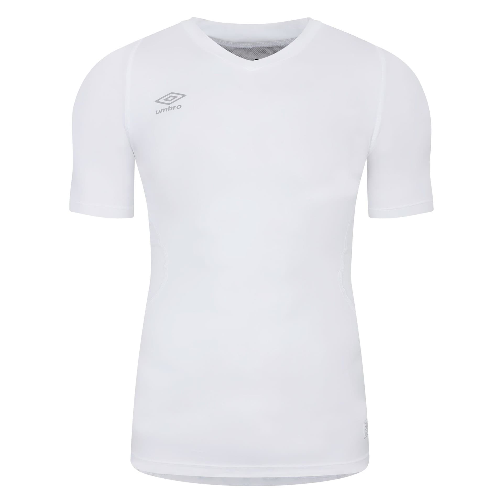 Umbro Umbro Men's Elite V Neck Base Layer Top in White