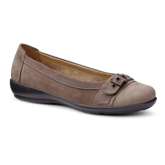 Hotter Hotter Women's 'Sparrow' Ballerinas in Medium Beige - 2
