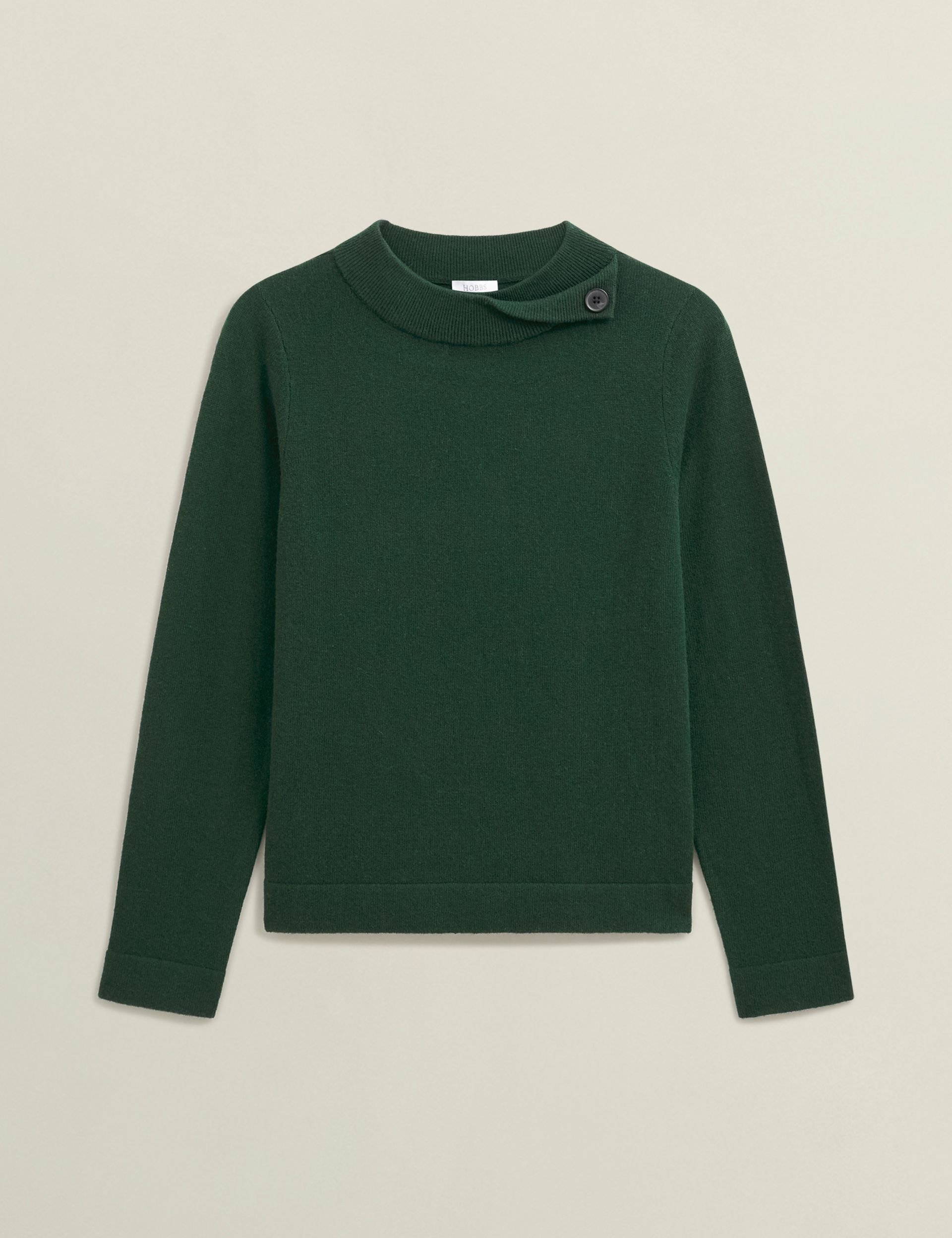 Hobbs London Hobbs London Women's Talia Jumper in Bottle Green - 2