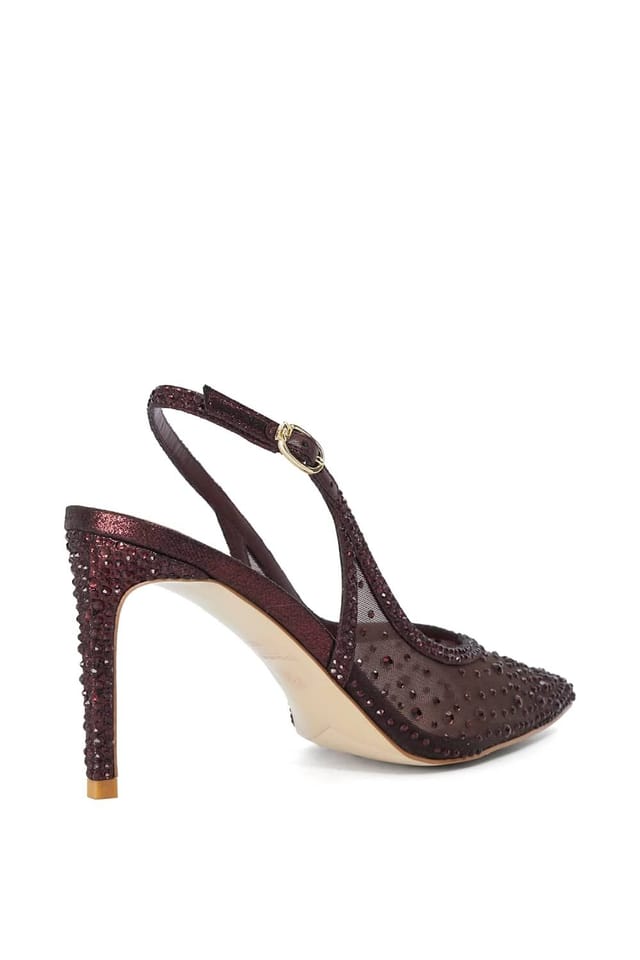 Dune London Dune London Women's 'Cypress' Court Shoes in Red - 3