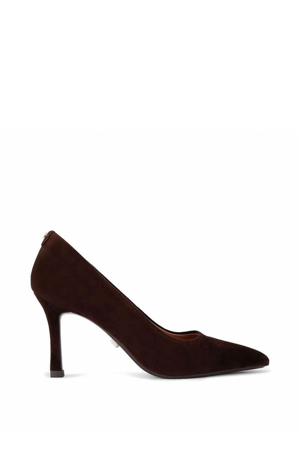 Carvela Carvela Women's 'Corletta Court' Suede Heels in Dark Brown
