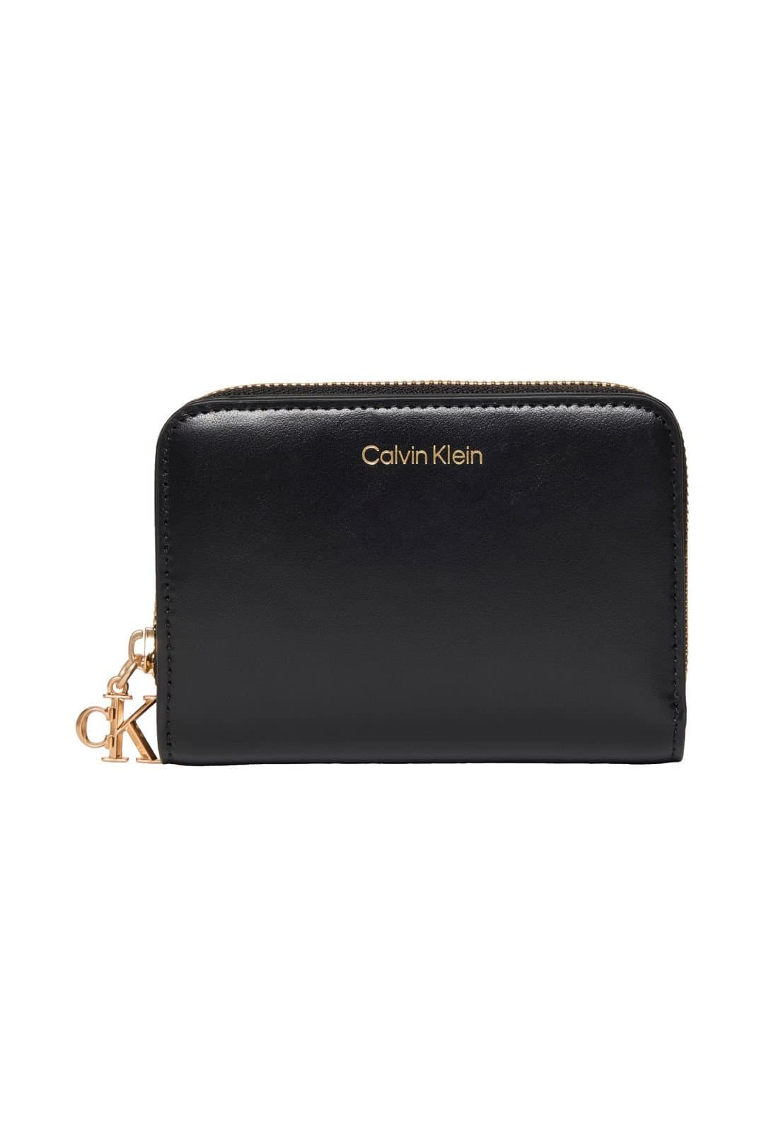 Calvin Klein Calvin Klein Women's Medium Flap Zip Around Black