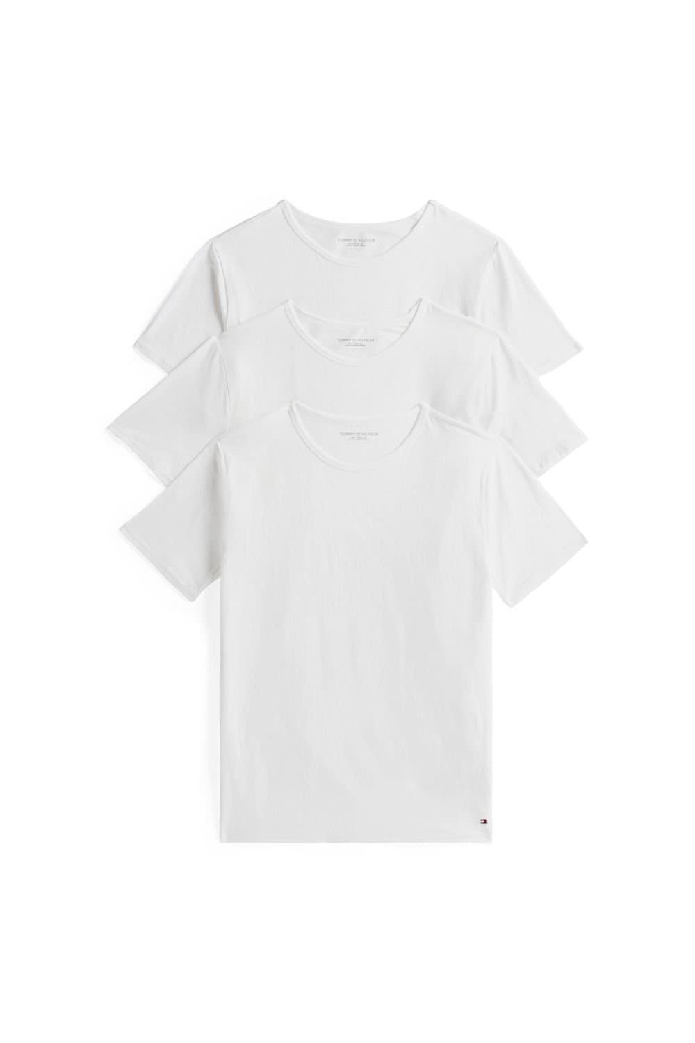 Tommy Hilfiger Tommy Hilfiger Men's Signature 3P SS Tee White