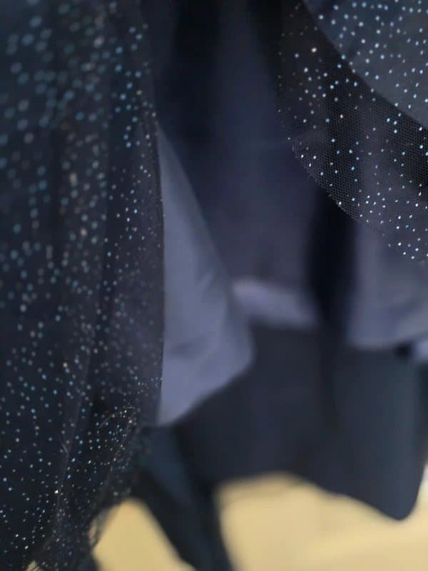 Shein Curve Blue sparkly party dress
