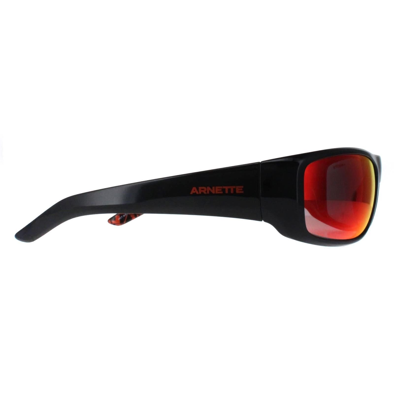 Arnette Arnette Men's Rectangle Black Orange Hot Shot AN4182 - 4