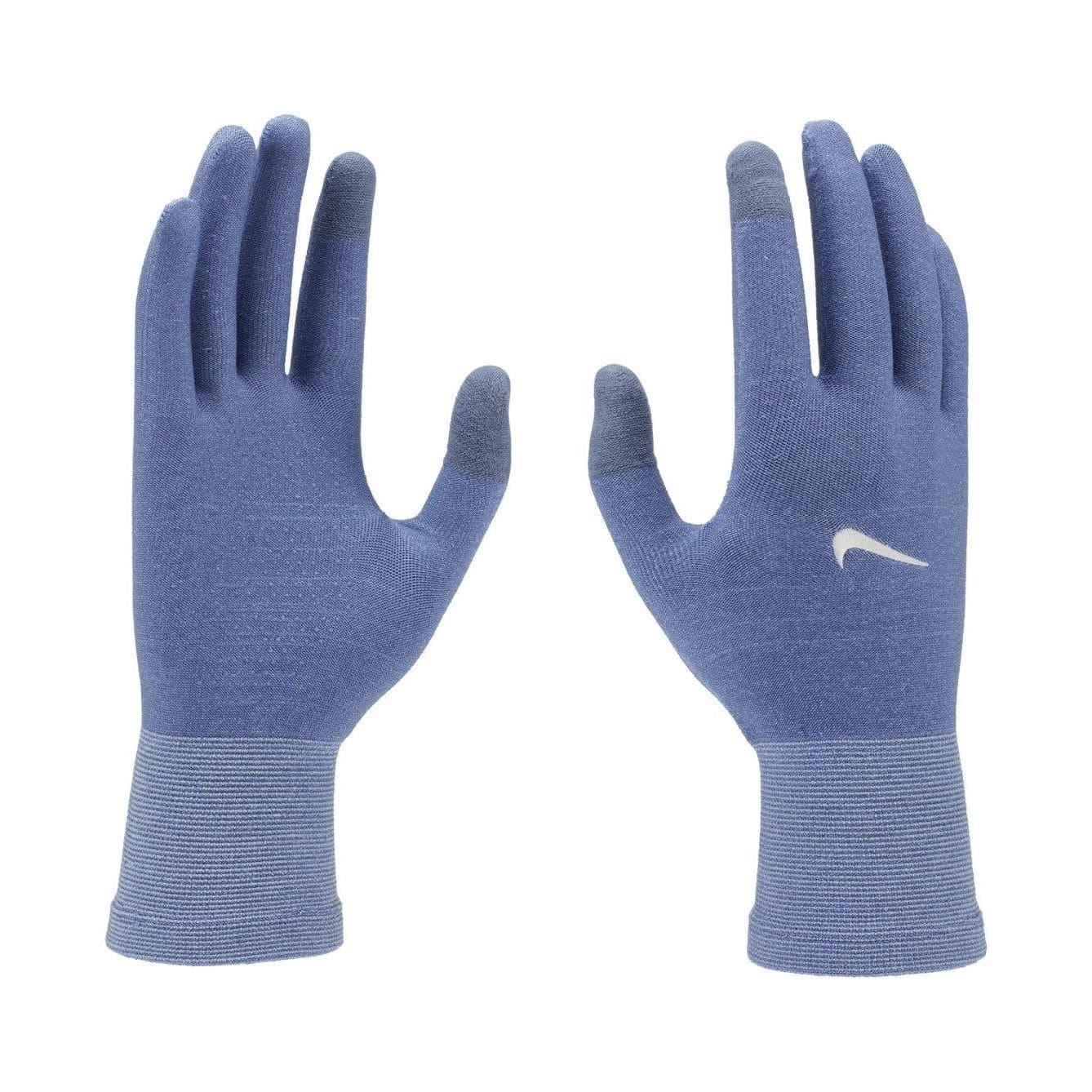 Nike Nike Men's Lightweight Knitted Running Gloves in Blue