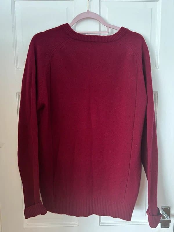 world republic World republic. Lambs wool. XL women’s check jumper