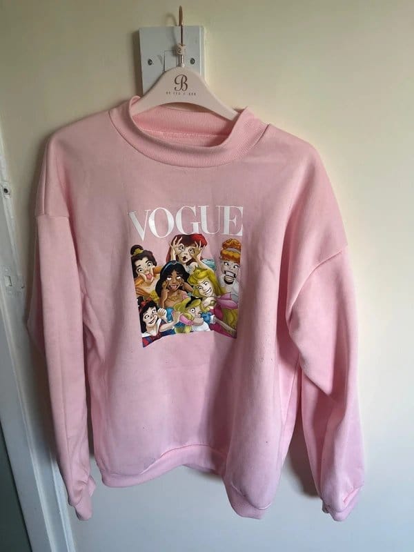 Source Unknown Vogue sweatshirt Disney/quirky - 1