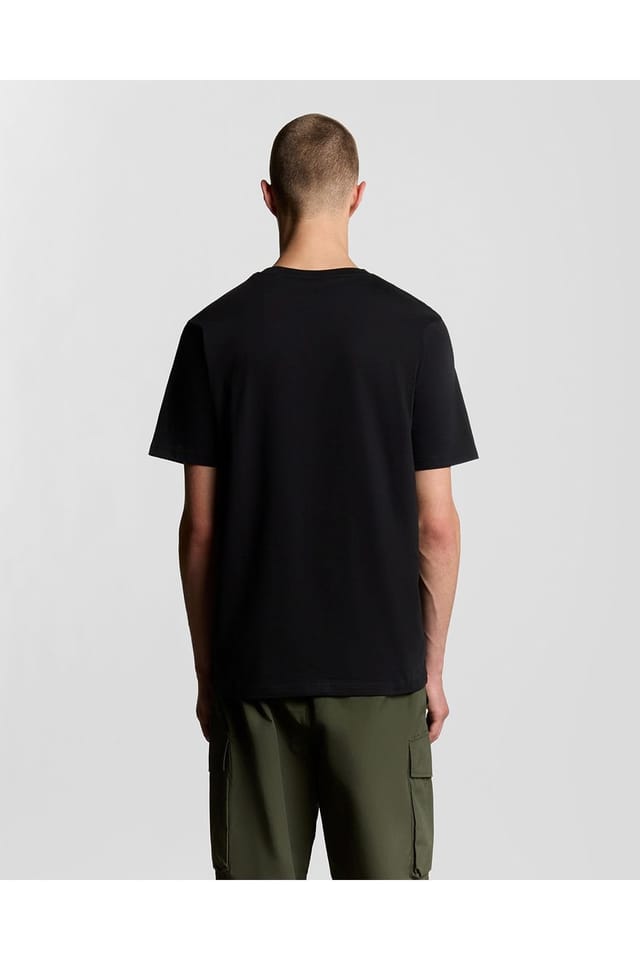 Lyle & Scott Lyle & Scott Men's Plain T-Shirt Jet Black - 2