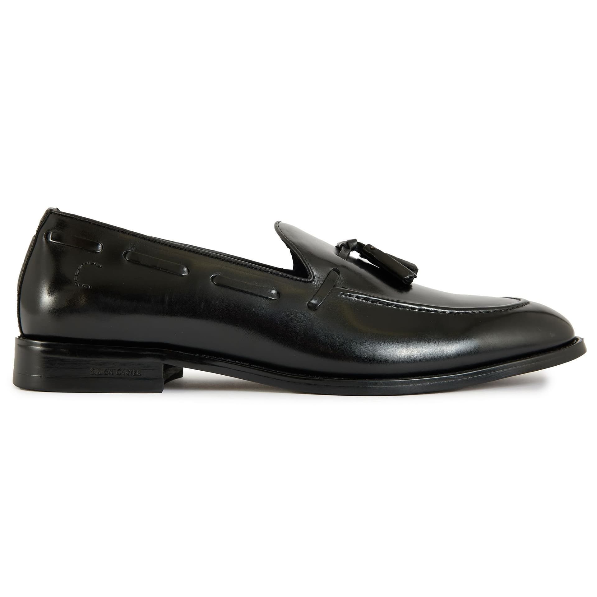 Simon Carter SIMON CARTER Men's Azrou Loafer Shoes in Black