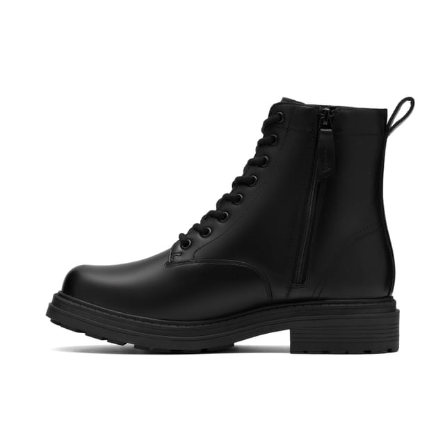 Clarks Clarks Women's Orinoco 3 Sty GORE-TEX Black Warmlined Leather Ankle Boots, Lace Up - 2