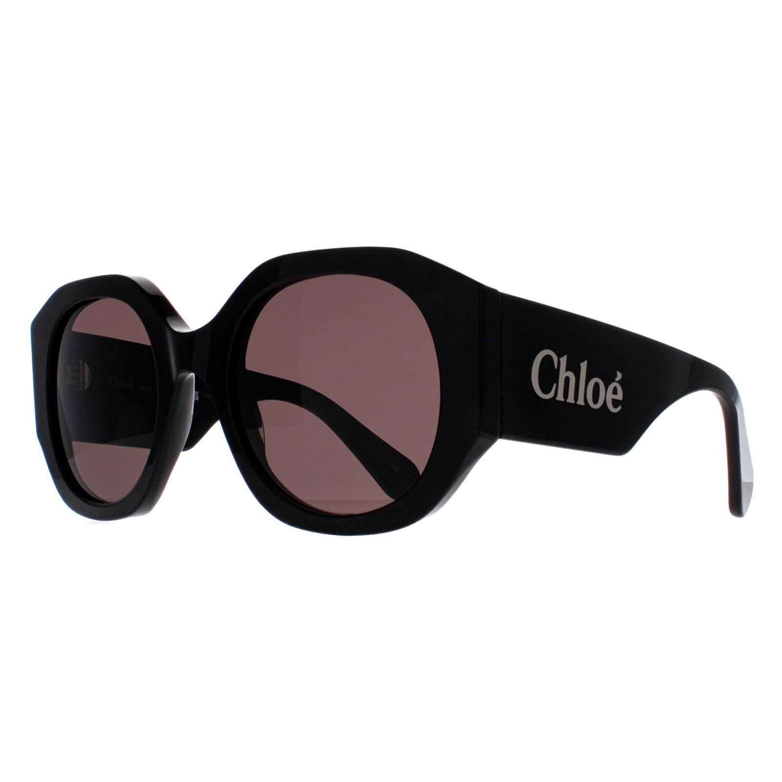 Chloé Chloé Women's Round Black Grey CH0234S - 2