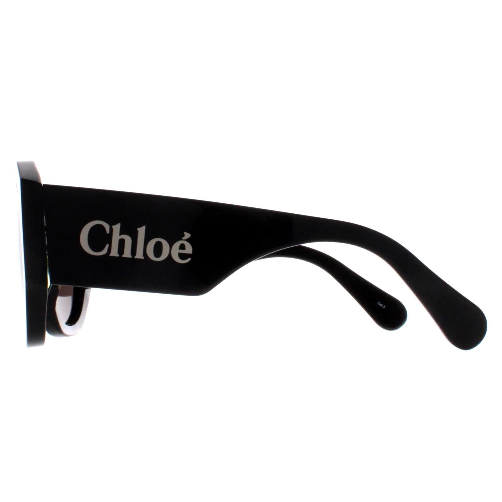 Chloé Chloé Women's Round Black Grey CH0234S - 3