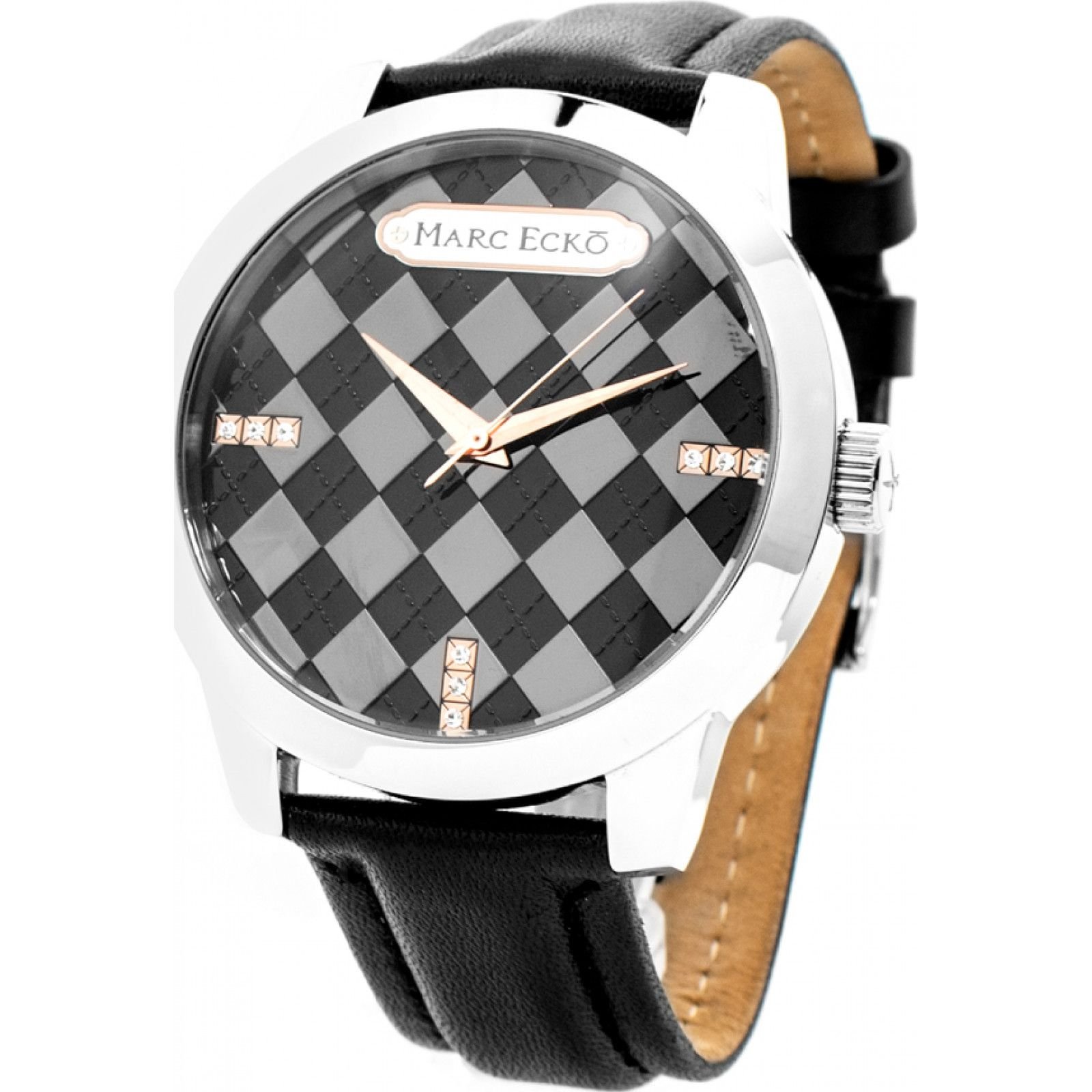 Marc Ecko Marc Ecko Men's E11591G1 45mm Quartz Watch in Black - 1