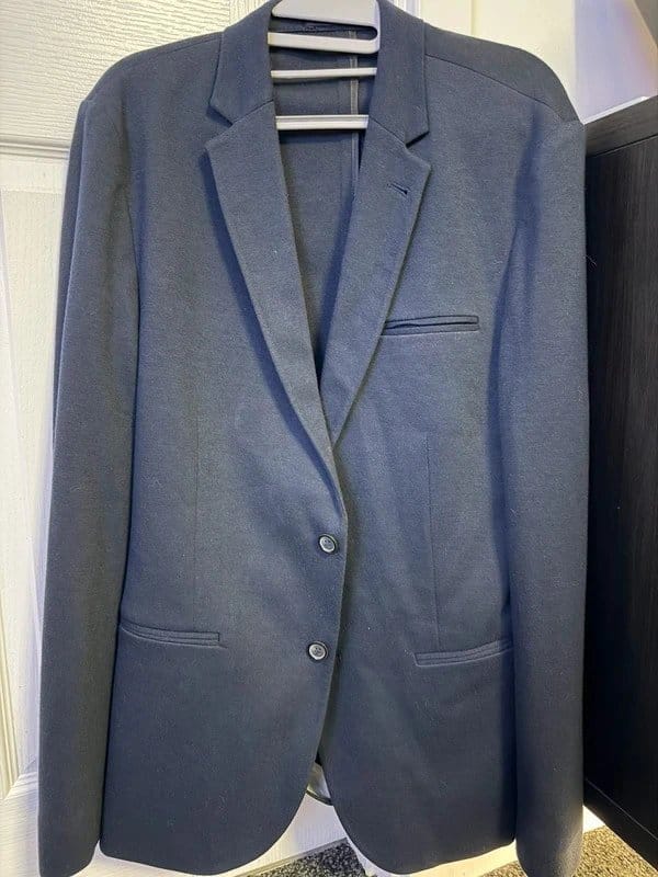 ASOS Navy Wool Blazer