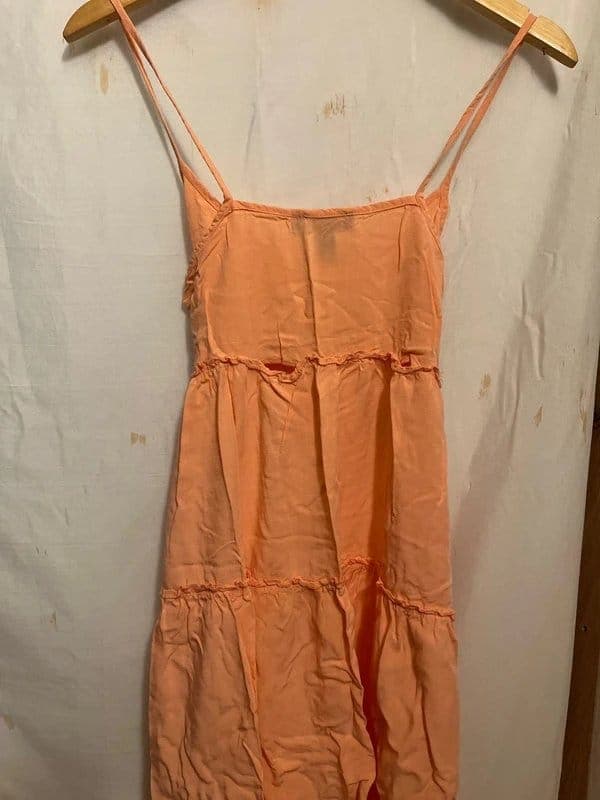 New Look New Look orange dress size uk 8 (461)