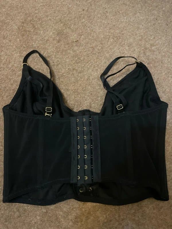 ASOS ASOS corset style crop top / bra