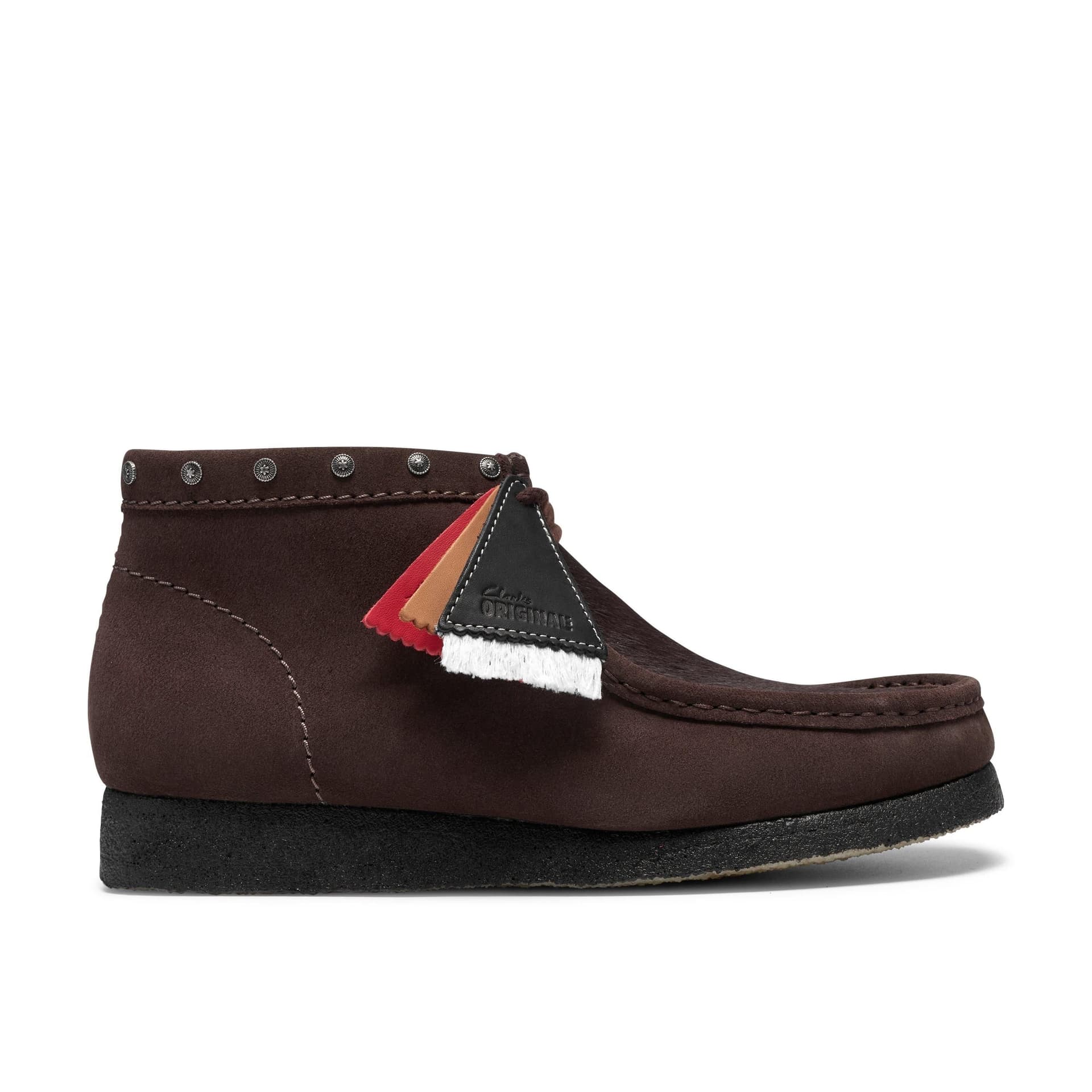 Clarks Clarks Men's Wallabee Boot Brown Interest Ankle Boots, Wallabee, Lace Up