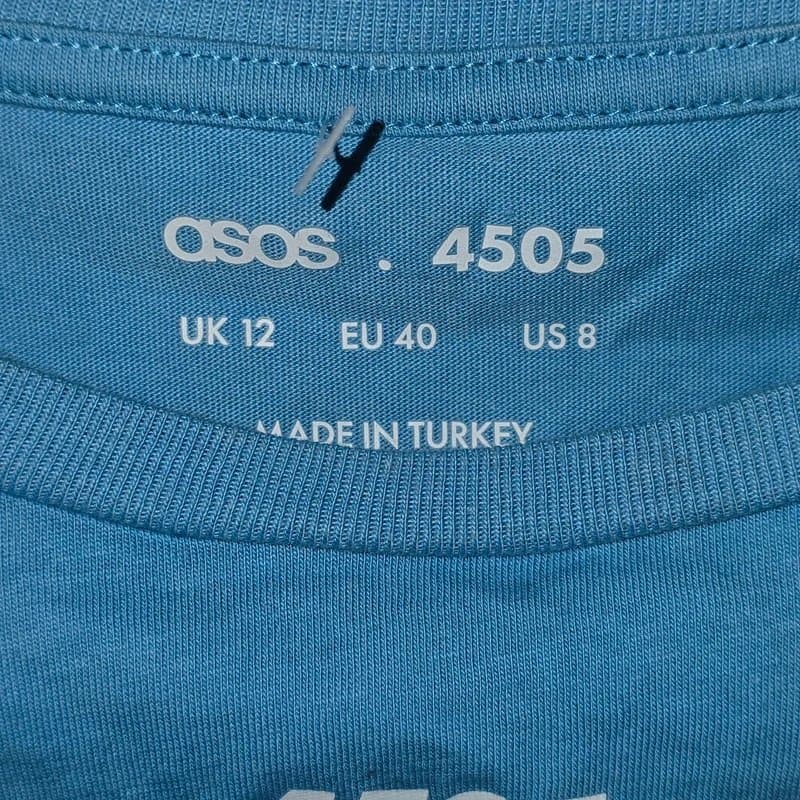 ASOS Asos Short Sleeve Crop Tee Top Size 12