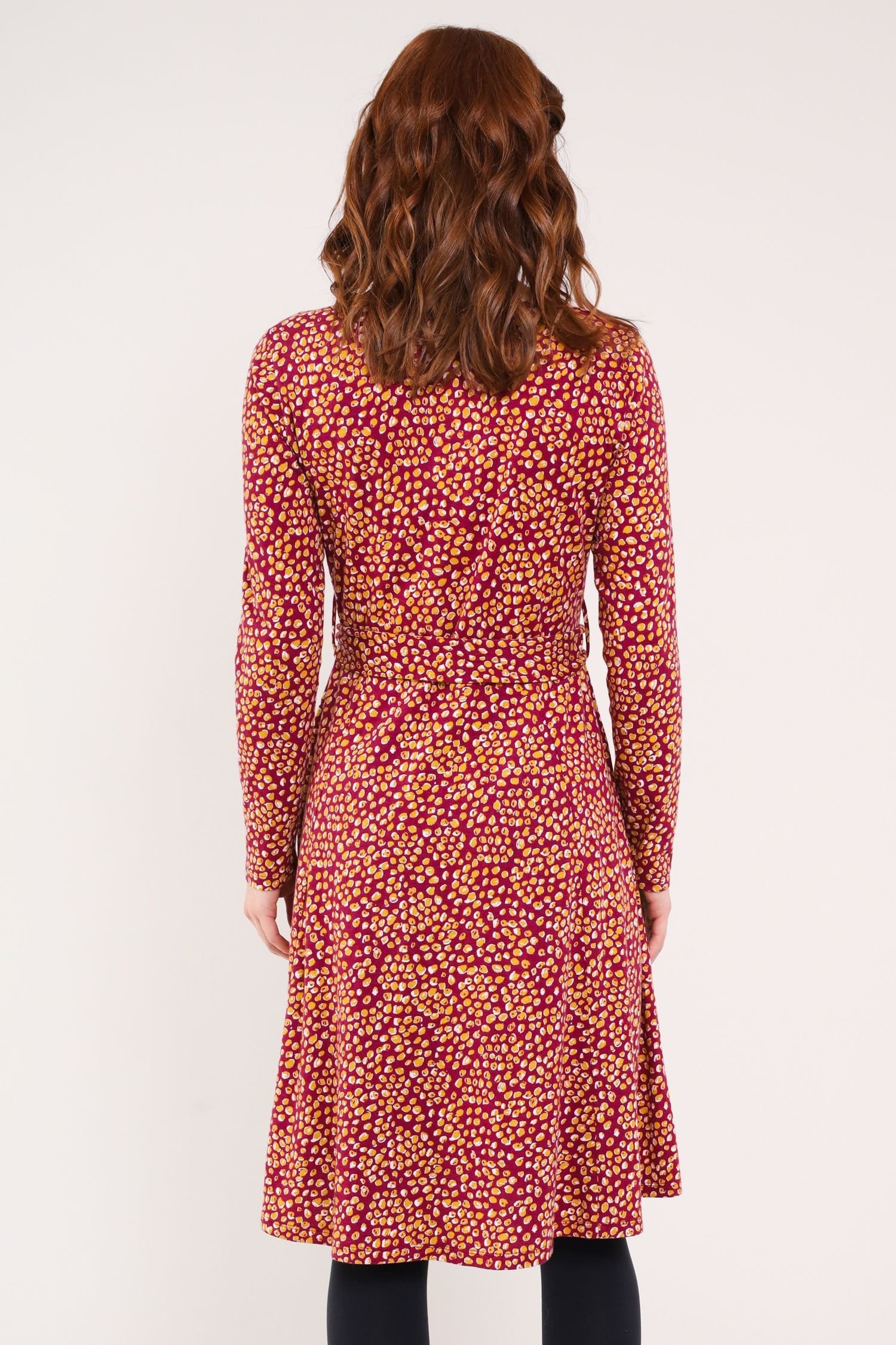 Nomads Clothing Nomads Clothing Women's Womens Cotton Fit & Flare Dress in Red - 4