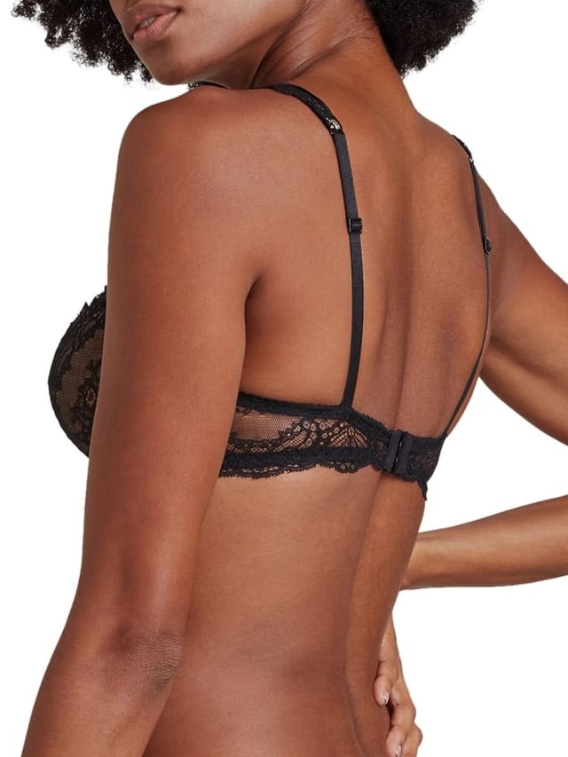 Aubade Aubade Women's Danse Des Sens Half Cup Bra in Black - 2