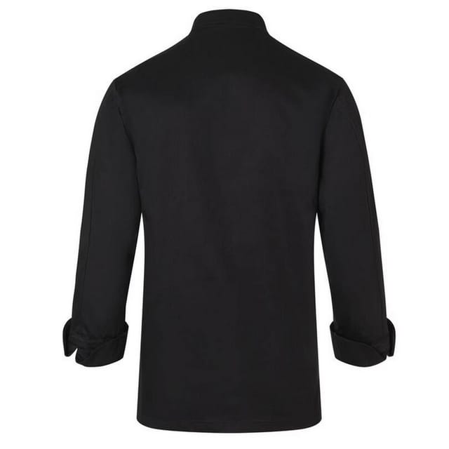 Karlowsky Karlowsky Men's Basic Chef Jacket in Black - 2