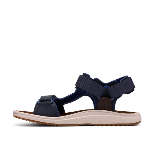 Clarks Clarks Men's Brinkley Trail Navy Flat Sandals in Blue - 2