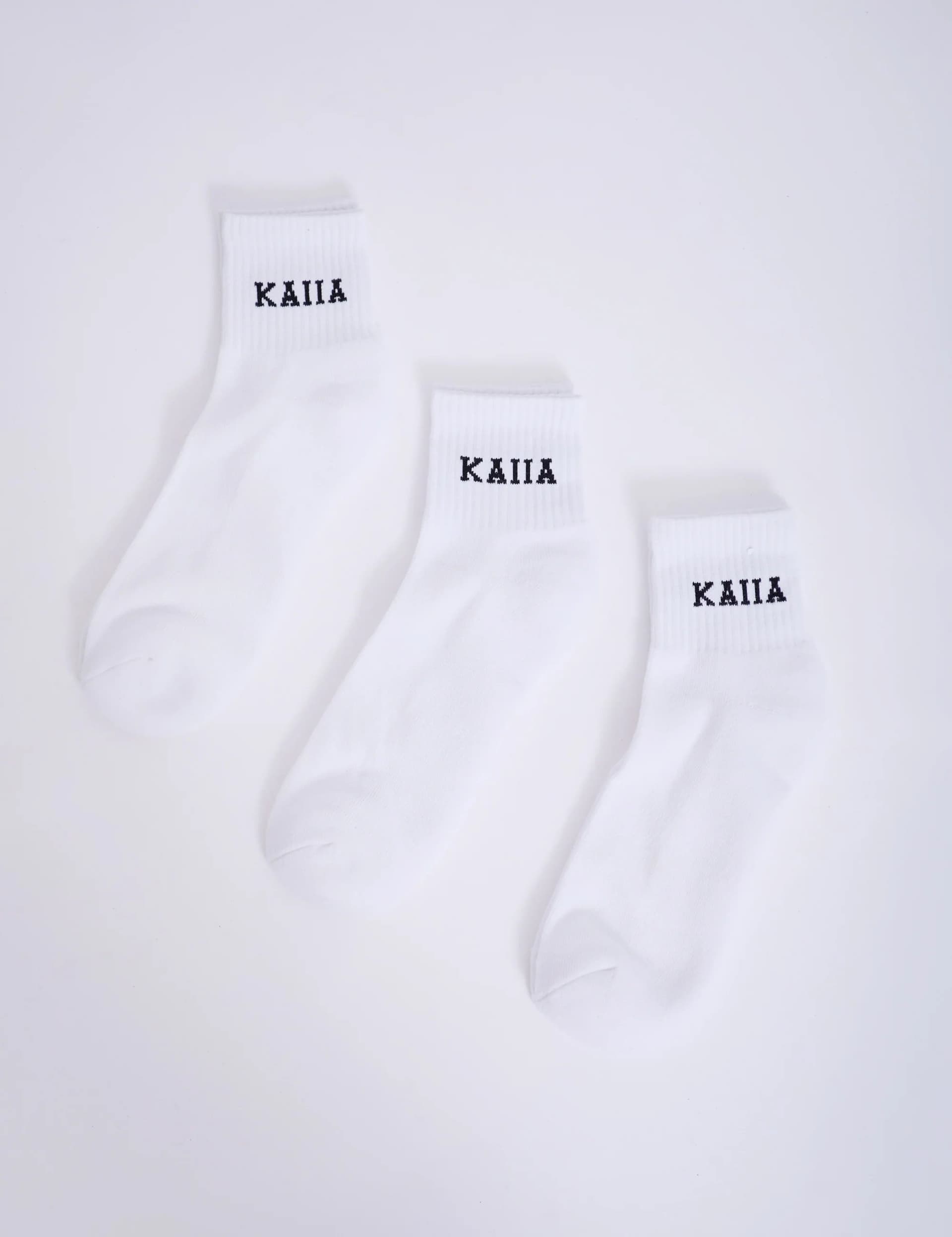 Public Desire Public Desire UK Kaiia Logo Socks Pack of Three